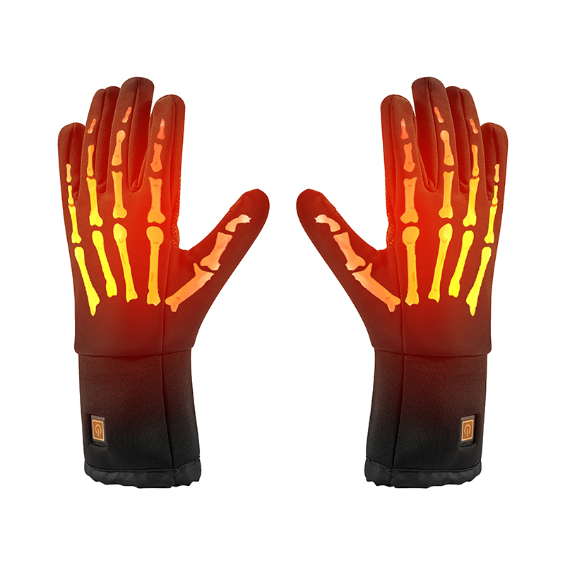 Електрически водоустойчиви топли ръкавици за ски, регулируема температура отоплителни ръкавици за мъжеnwomen