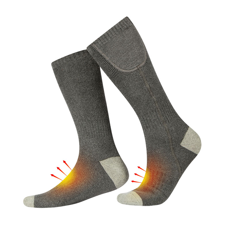 Отопляеми пешеходен чорапи за бук, акумулаторни батерии за хронично студени крака